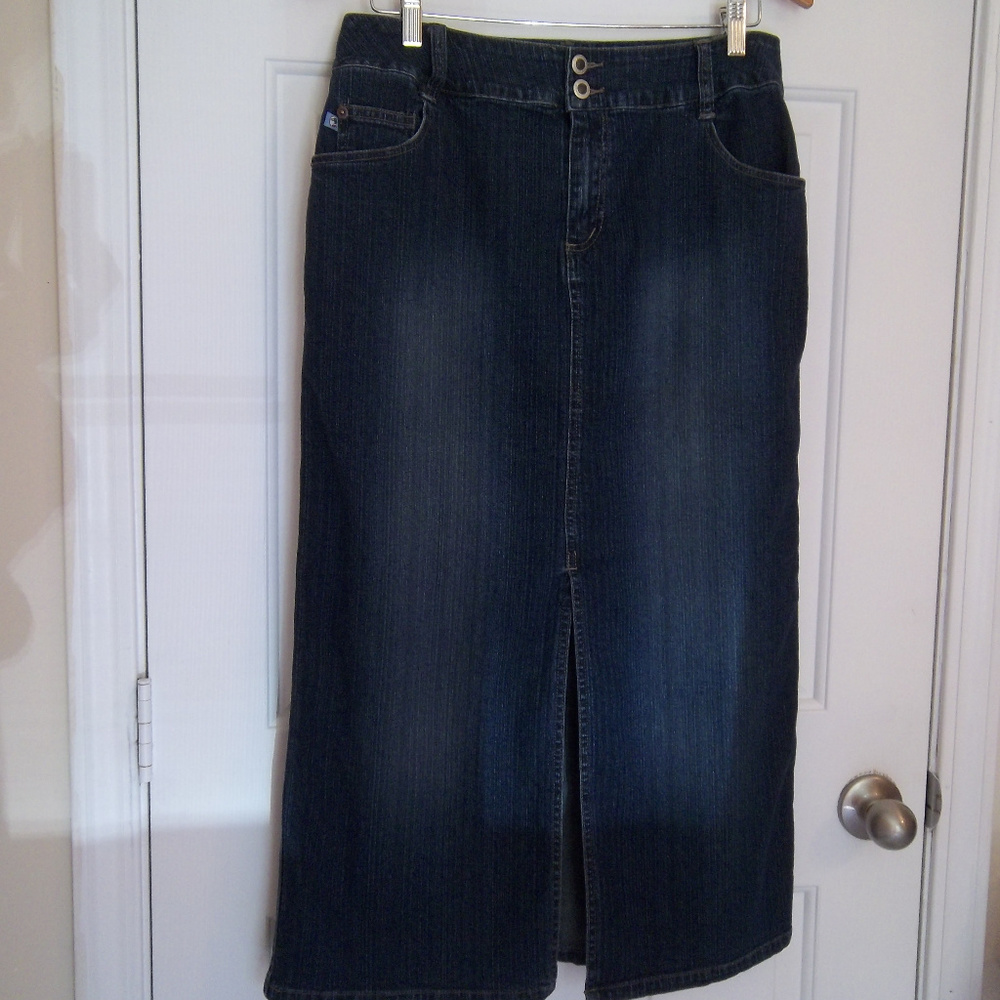 Duck Head Stretch Jean Skirt